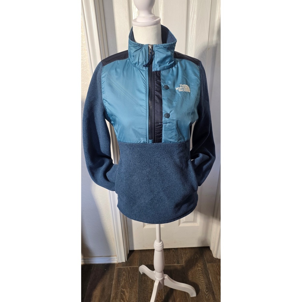The North Face Denali 2 Anorak Fleece Pullover Blue Womens XS NF0A3KFGQ4V
